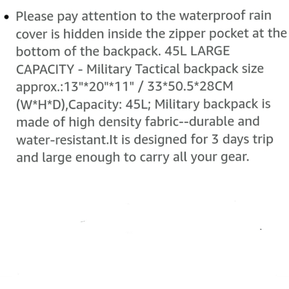 🆕⭐ Military camouflage tactical backpack - Picture 15 of 16